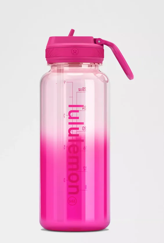 Back to Life Clear Bottle 32oz *Straw Lid