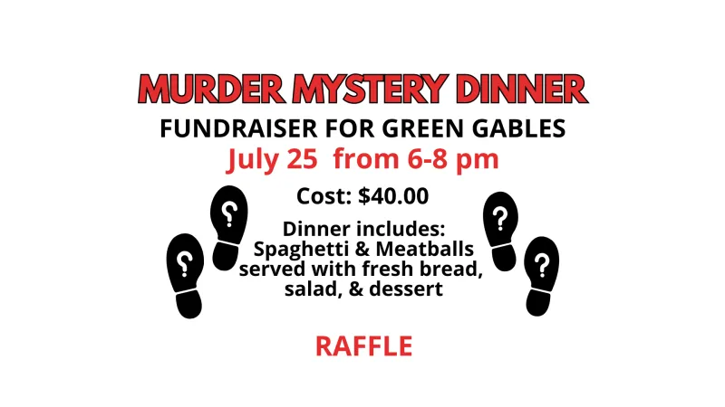 7/25 - Murder Mystery Dinner