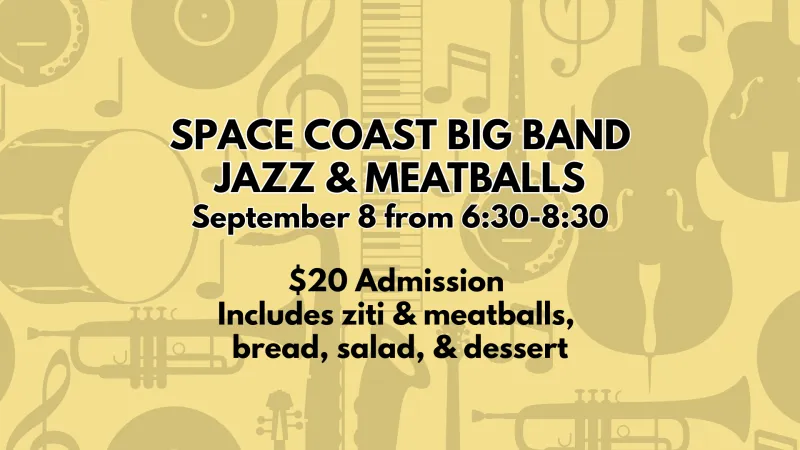 9/8 Space Coast Big Band Jazz & Meatballs