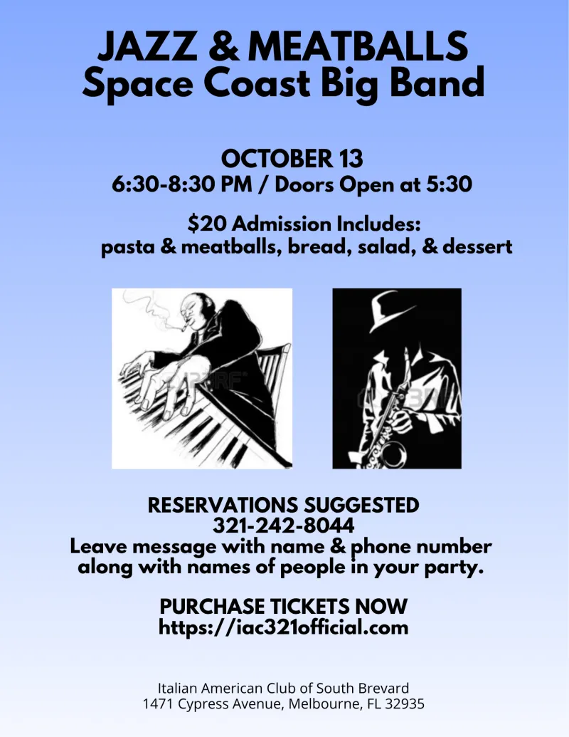 10/13 Jazz and Meatballs