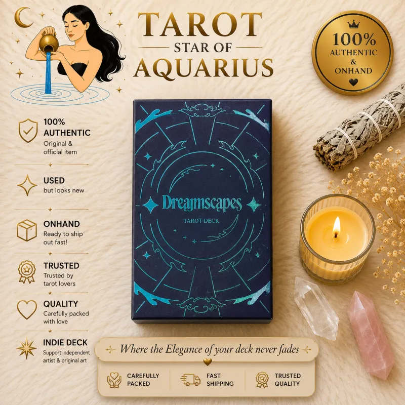Used Dreamscapes Tarot Deck By LaMuci from USA