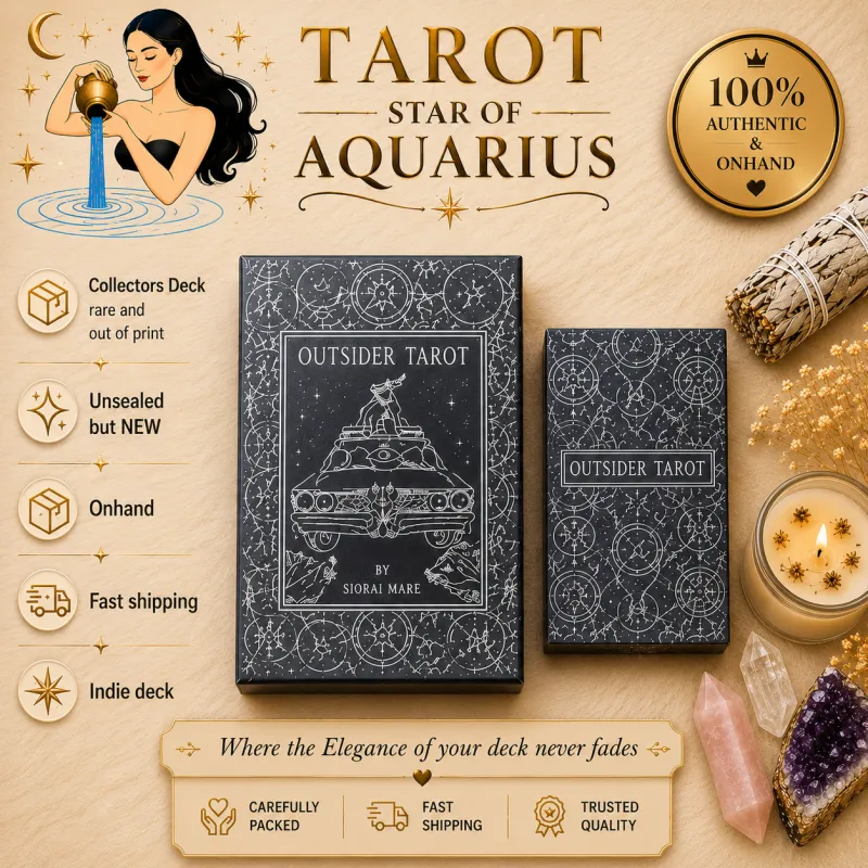 Outsider Tarot – Complete Set w/ Book  Rare Indie • OOP • Collector’s Deck