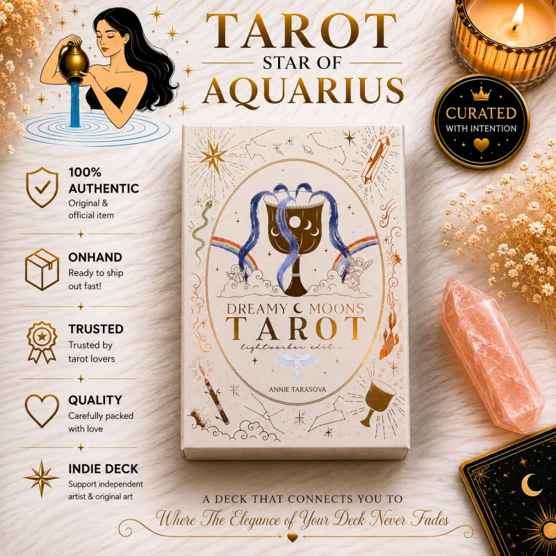 Dreamy Moons Lightworker Tarot - Authentic