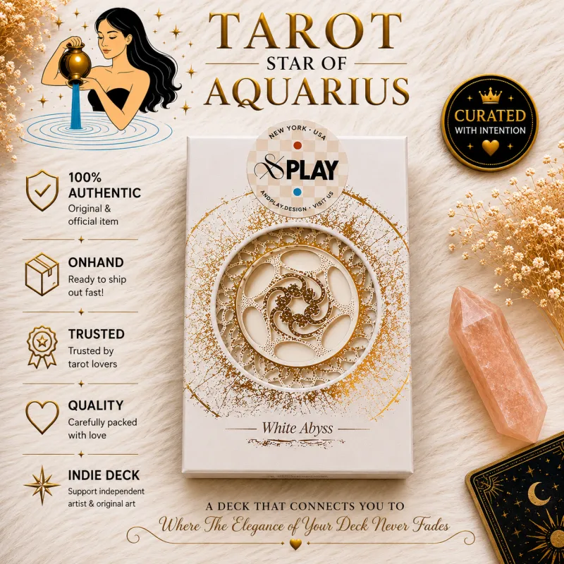 White Abyss Tarot Deck By andplay