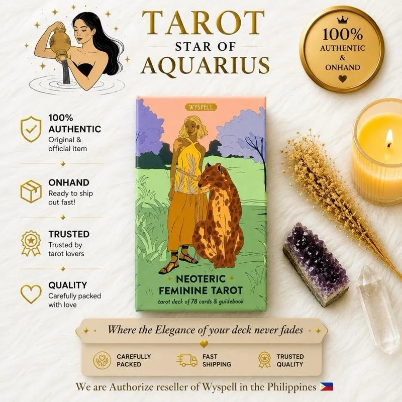 Wyspell Neoteric Feminine Tarot Card with Meaning and Boarderless