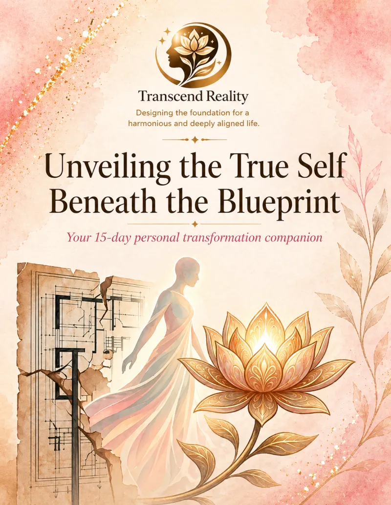 15-day Journal "Unveil the True Self Beneath the Blueprint"