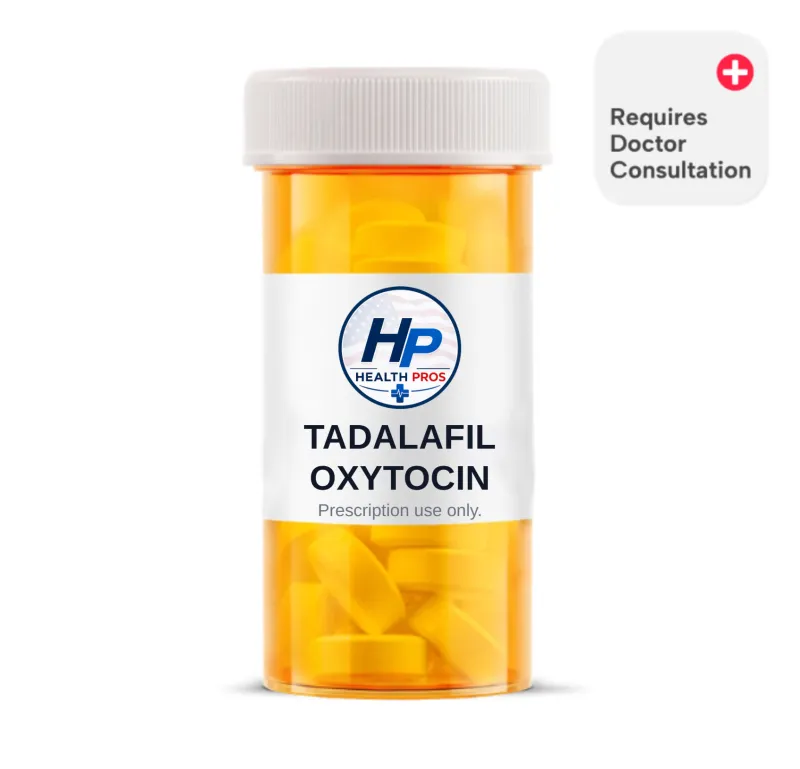 Tadalafil/Oxytocin 12mg/100 IU ODT - 10 Count — prescription preparation dispensed by a U.S. pharmacy