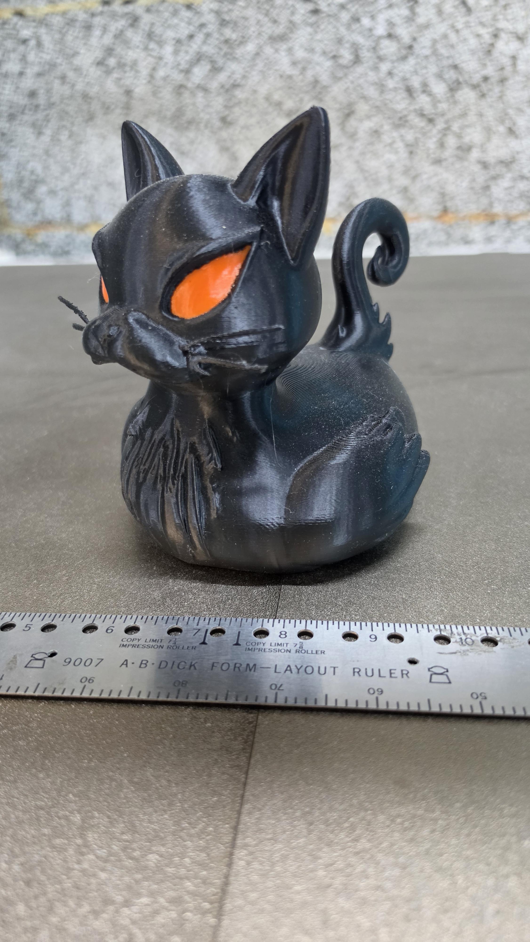 Halloween Black Cat/Duck 