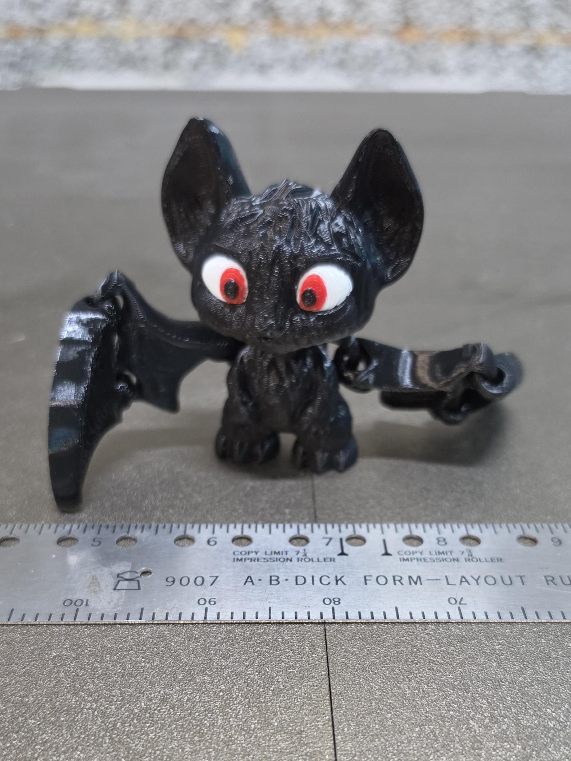 Halloween Cross-eyed Bat