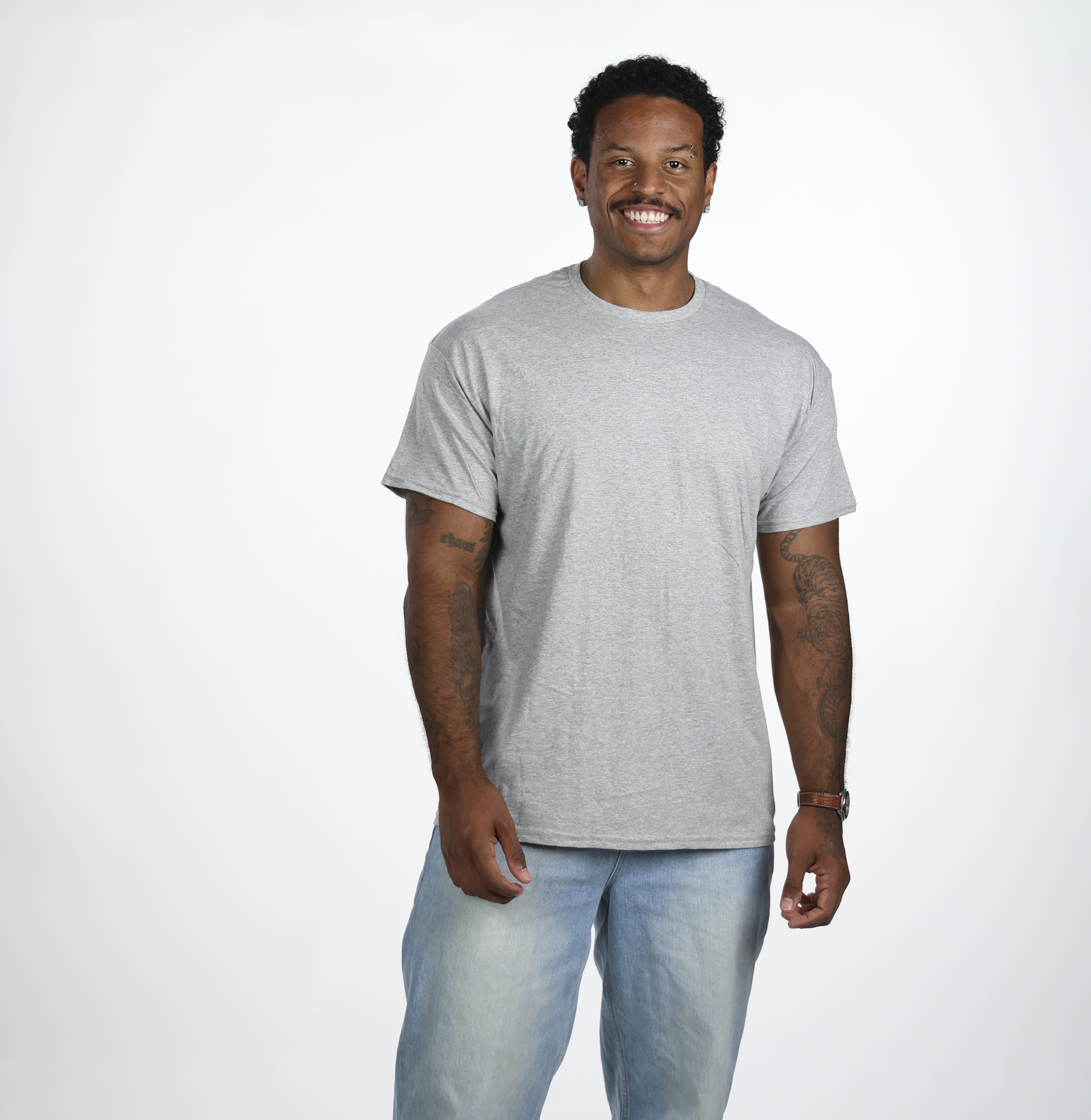 Custom Shirt - Sport Grey