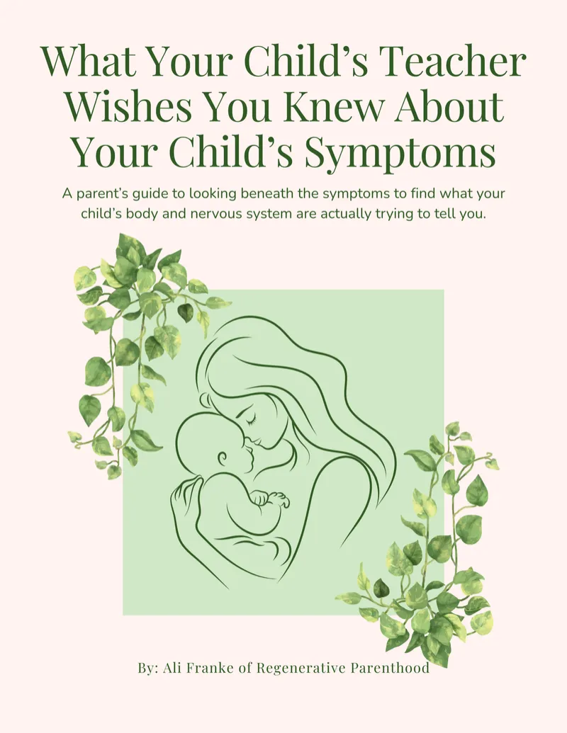 What Your Child's Teacher Wishes You Knew About Your Child's Symptoms