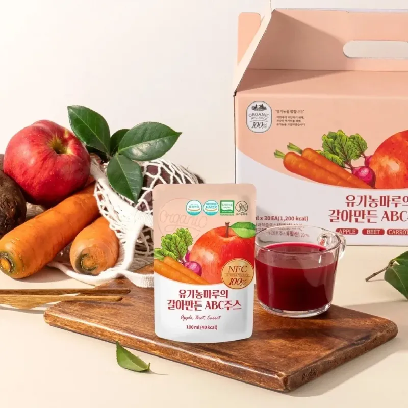 Organic Korean ABC JUICE 100ml x 30 Packs