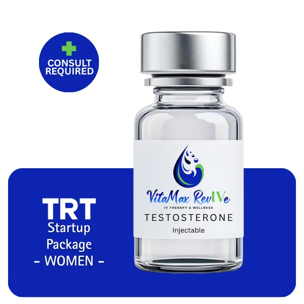 TRT Women's Startup Package (Consult, Labs, Cypionate 200mg/mL 10mL)