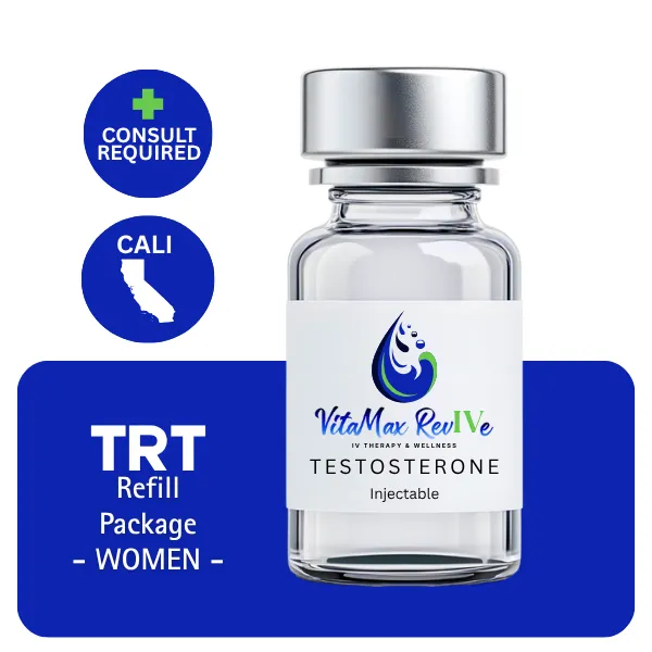 TRT CALI Women's Refill Package (Cypionate 200mg/mL 10mL)