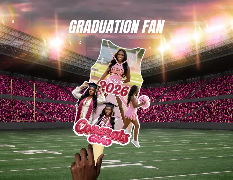 CHEER/GRADUATION FAN