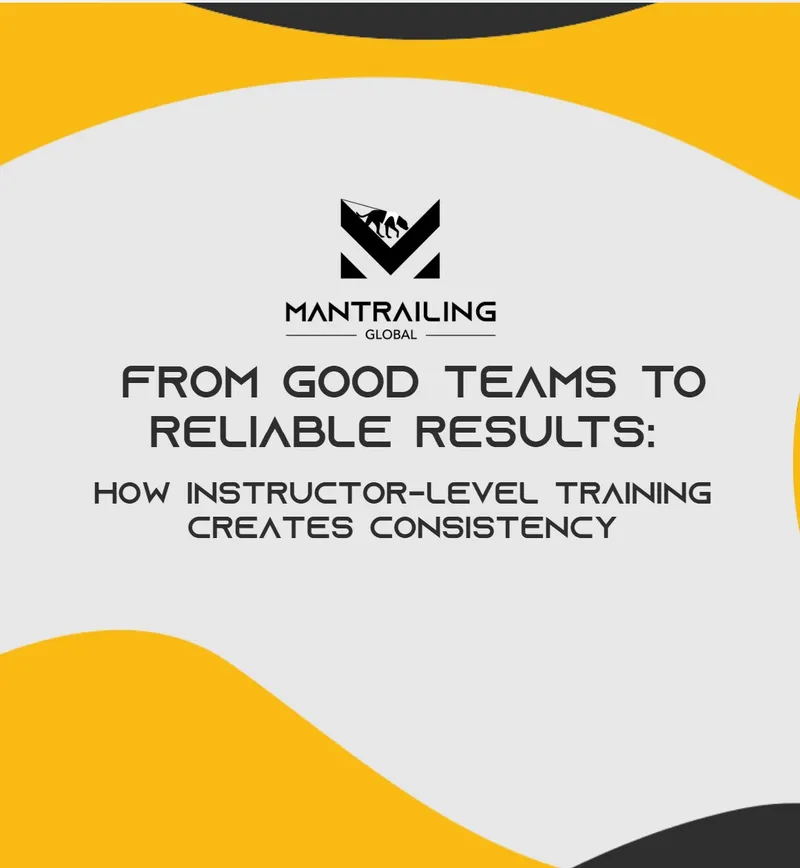 From good teams to reliable results: How instructor training creates consistancy