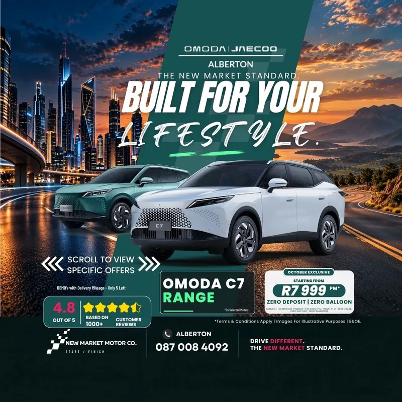 OMODA C7 RANGE