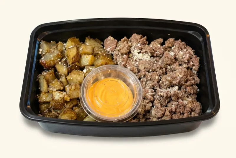 Burger Bowl with Fry Sauce