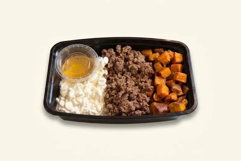 Ground Beef Sweet Potato Bowl