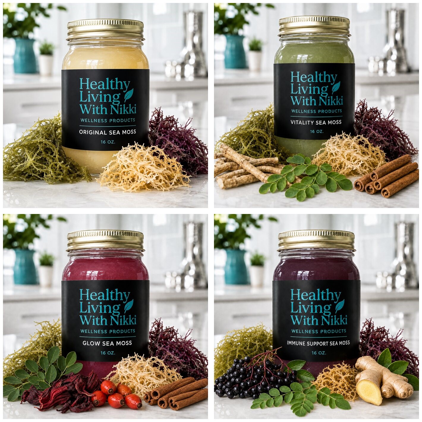 Sea Moss Gels