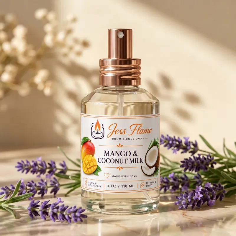 Mango & Coconut Milk Room & Body Spray – 4 oz