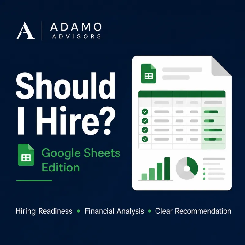 Should I Hire? — Google Sheets Version