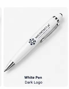Ball Pen (White color)
