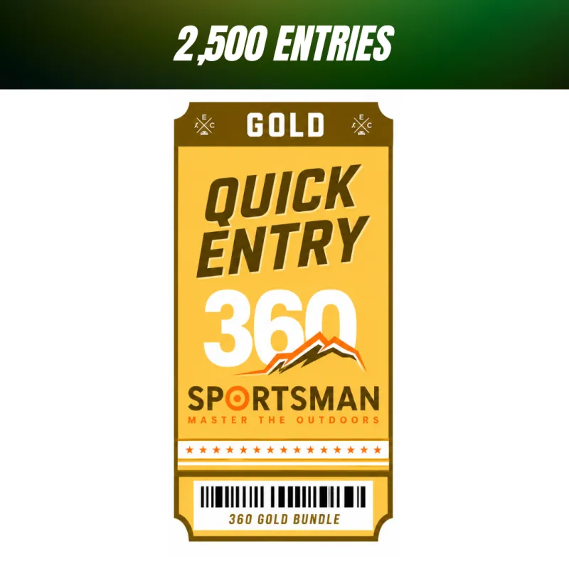 2,500 Entries - Gold Package