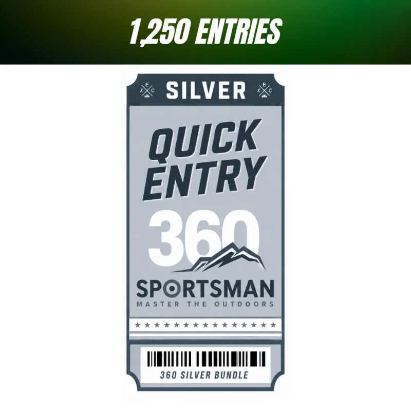 1,250 Entries - Silver Package