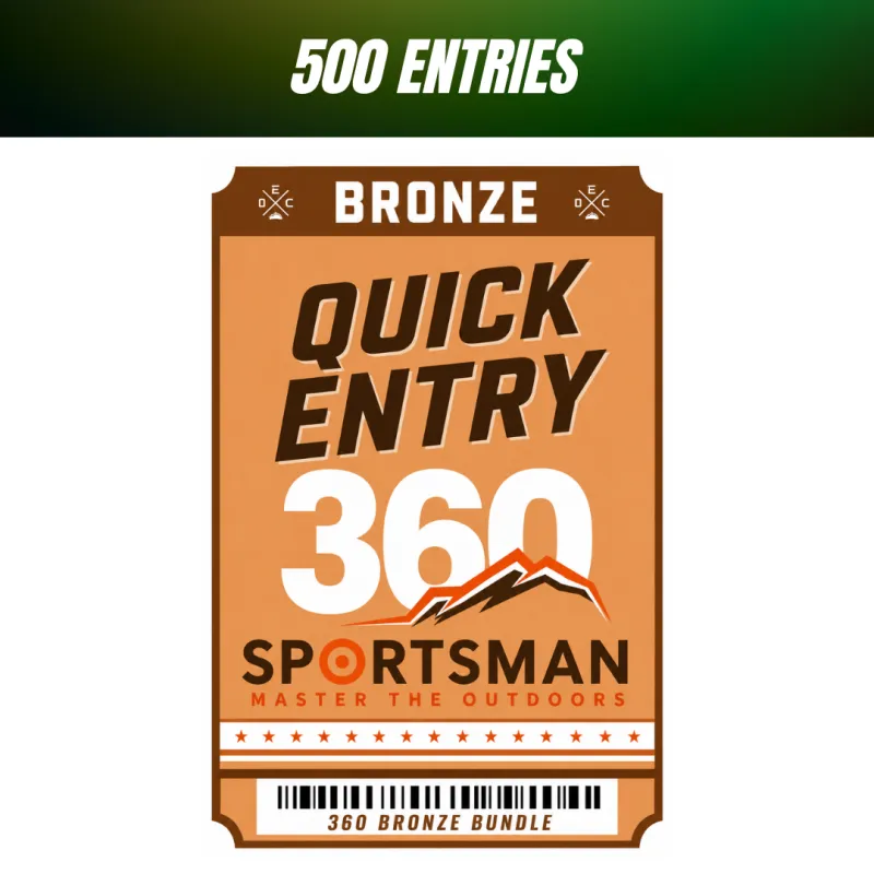 500 Entries - Bronze Package
