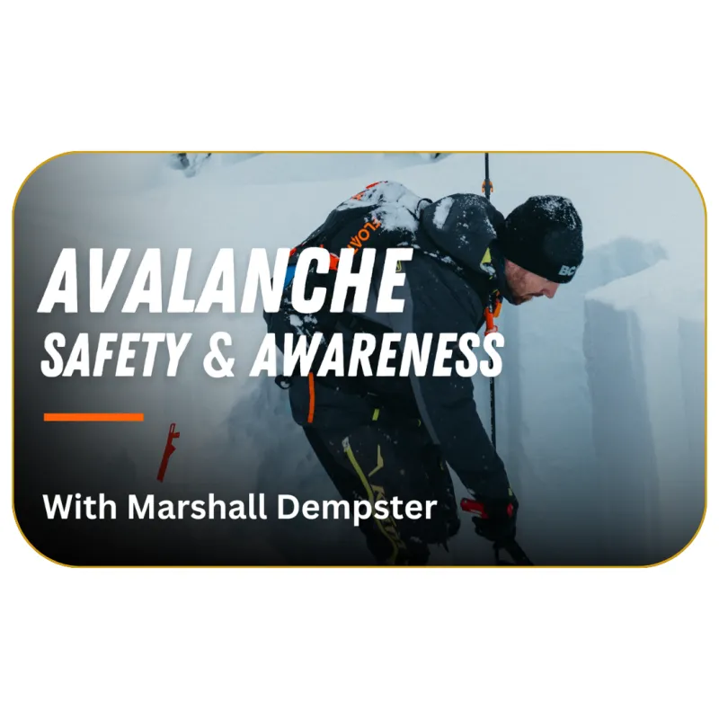 Avalanche Safety & Awareness with Marshall Dempster