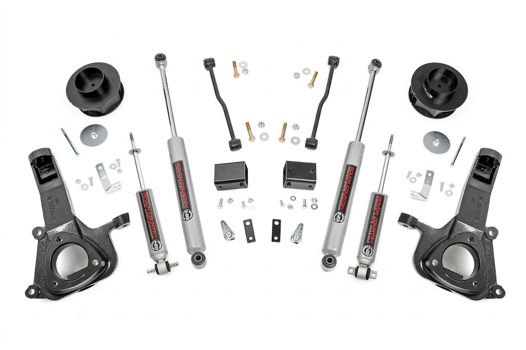Rough Country 4" Lift Kit (09-18 Dodge Ram 1500/19-24 Ram Classic | 2WD) 30730