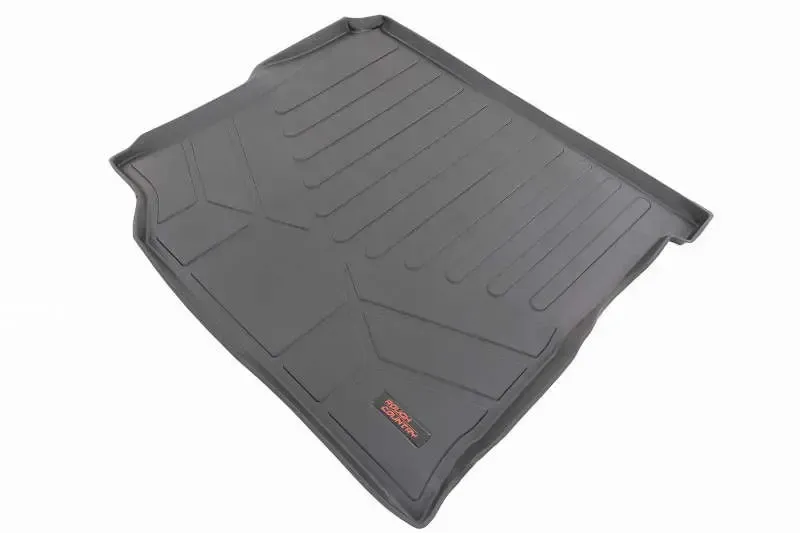 Rough Country Rear Cargo Mat | With Factory Sub (18-24 Jeep Wrangler JLU | 4WD | 4 Door) M-6120