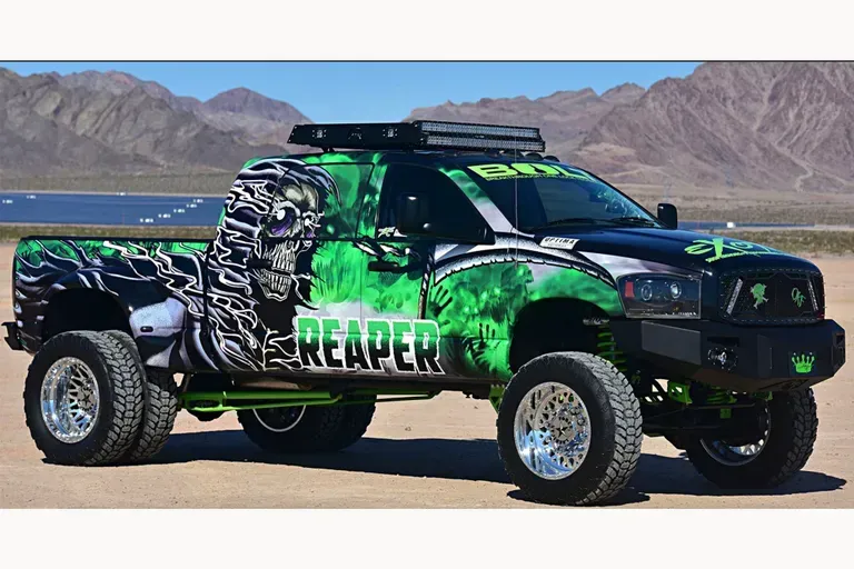 Custom RAM 3500 Laramie Dually - "Polished Summit" Show Build