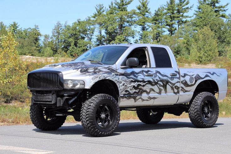 Custom RAM 3500 "Silver Flame" Edition - Lifted Performance Dually