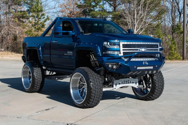 Custom Chevrolet Silverado HD - "Deep Sea" Extreme Dually Build