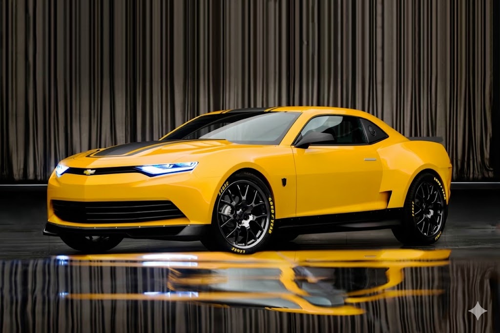 Custom Chevrolet Camaro - "Yellow Jacket" Bumblebee Concept