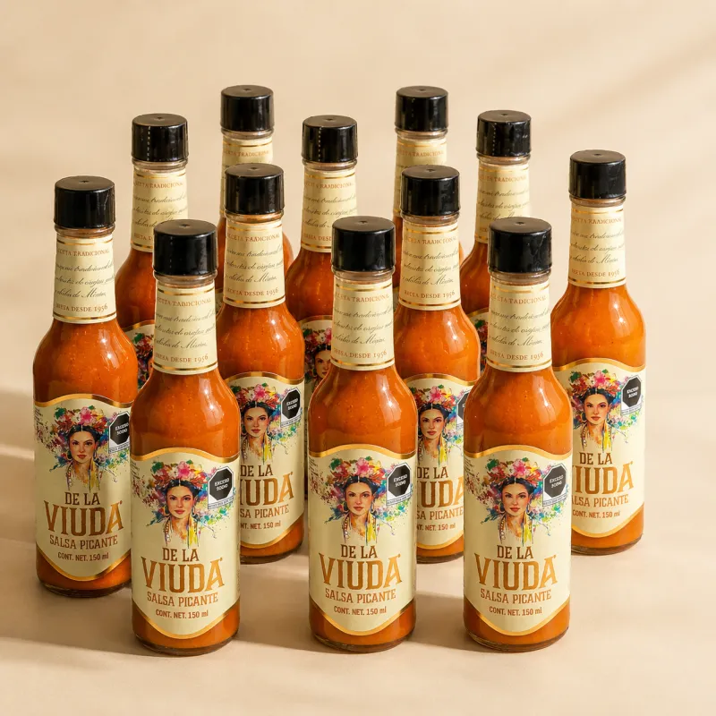 Salsa De La Viuda Original — Caja de 12 botellas