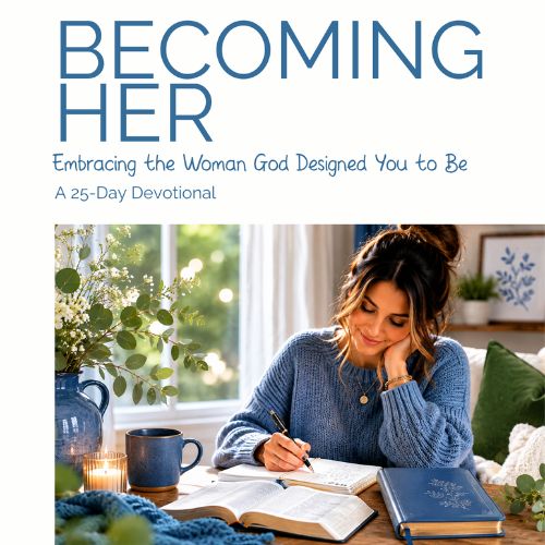 Becoming Her Devotional | 25-Day Identity & Purpose Study (Printable PDF)