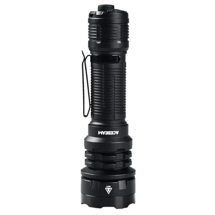 ACEBEAM P17 Dual-Switch Tactical Flashlight, 4900 Lumens, 445m