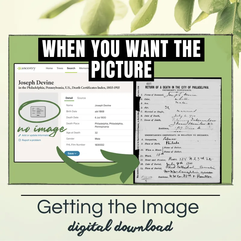 Finding the Images NOT Available on Ancestry (and other genealogy sites)