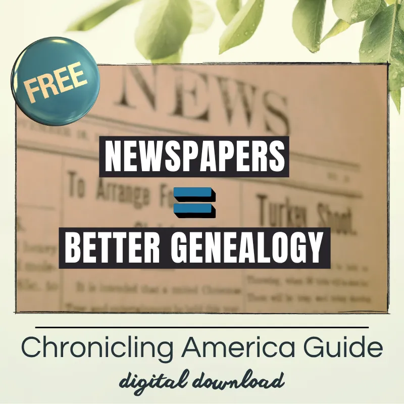Free Newspapers with Chronicling America Guide