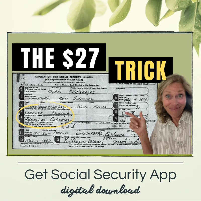 Social Security Applications - The Government Record that SOLVES Ancestry Brick Walls