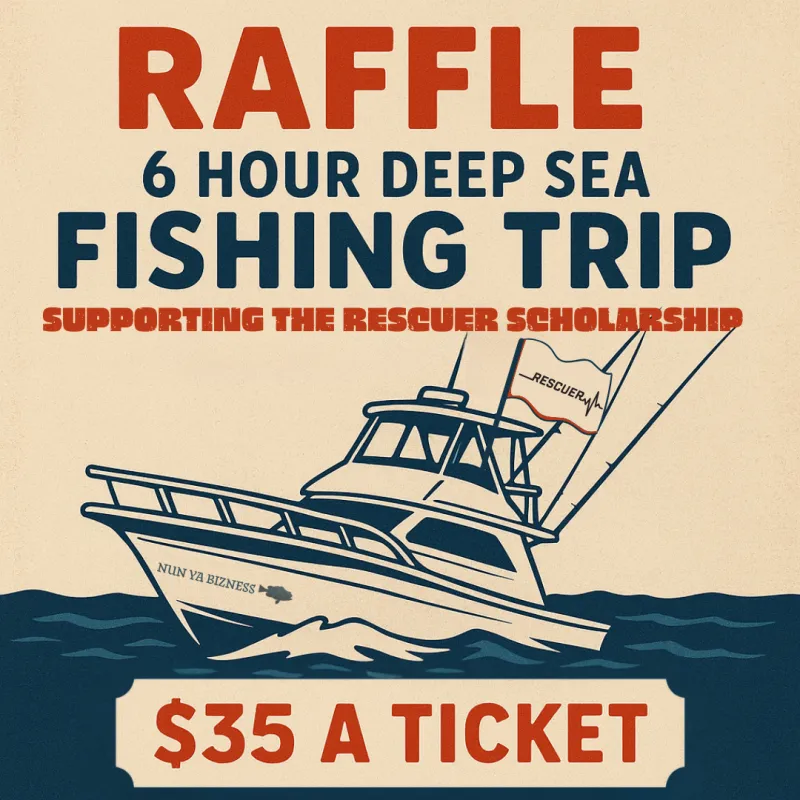 Fishing Trip Raffle Ticket