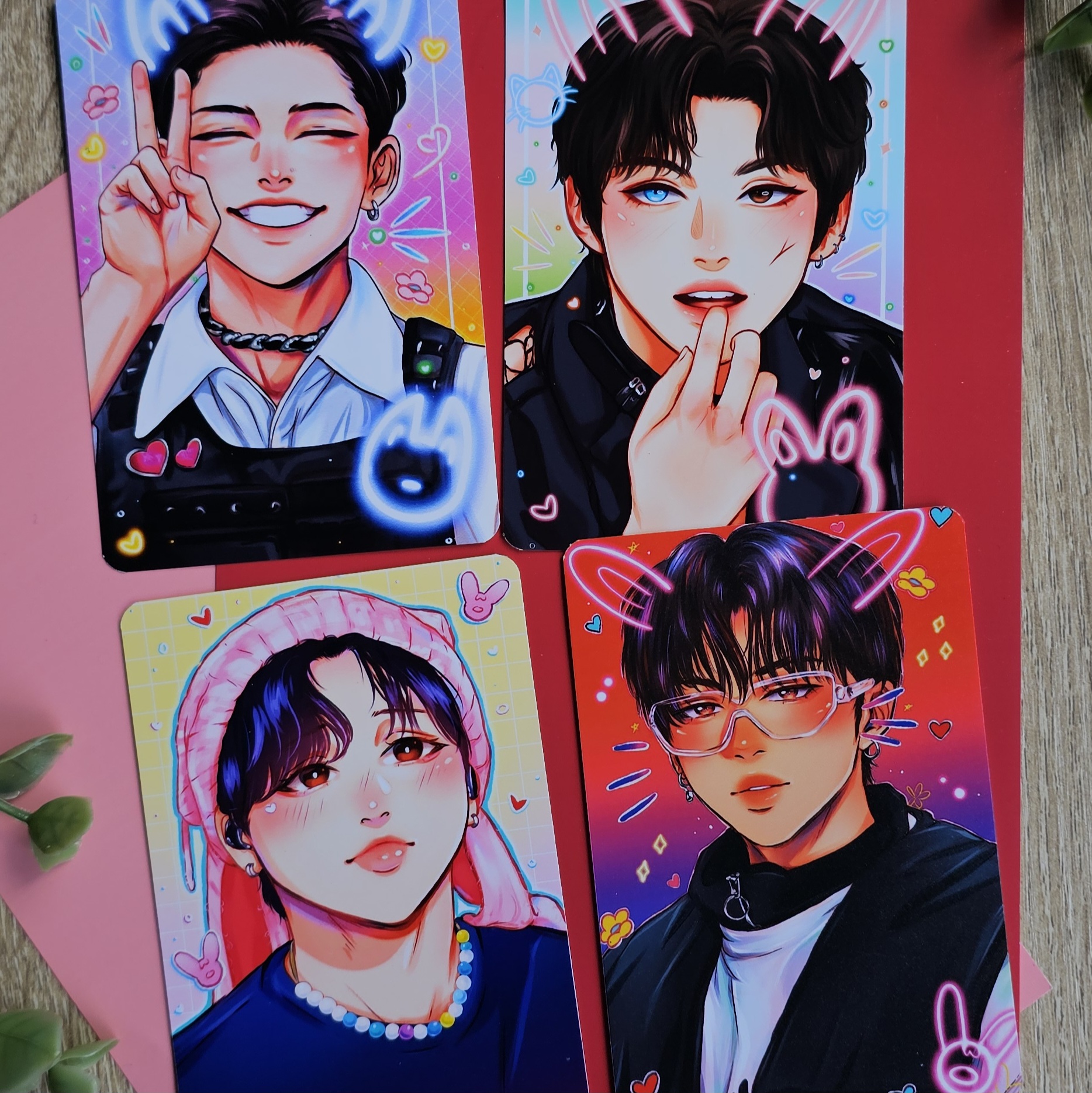 StrayKids Bangchan, LeeKnow, Changbin Prints
