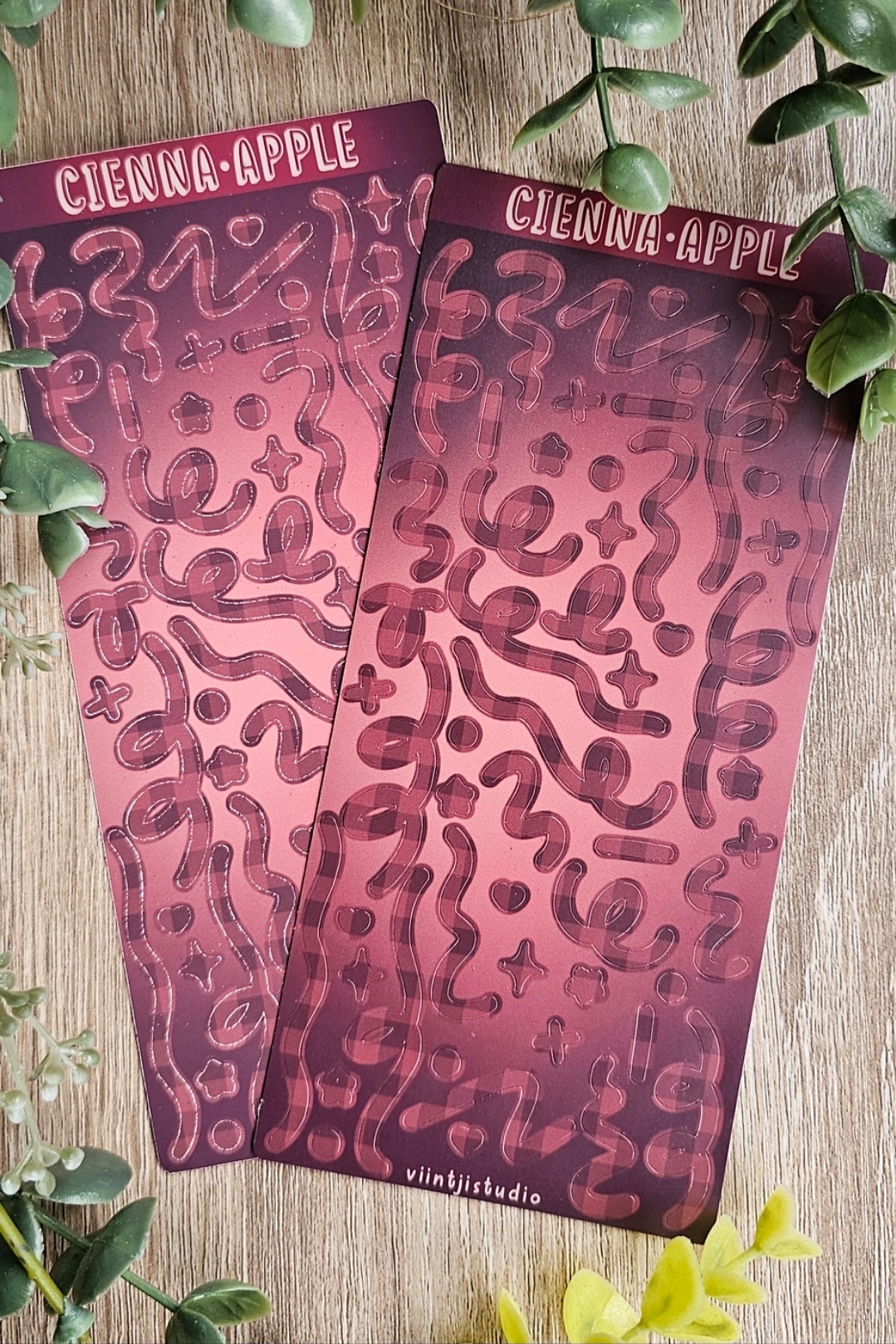 Cienna Apple Confetti Sticker Sheet