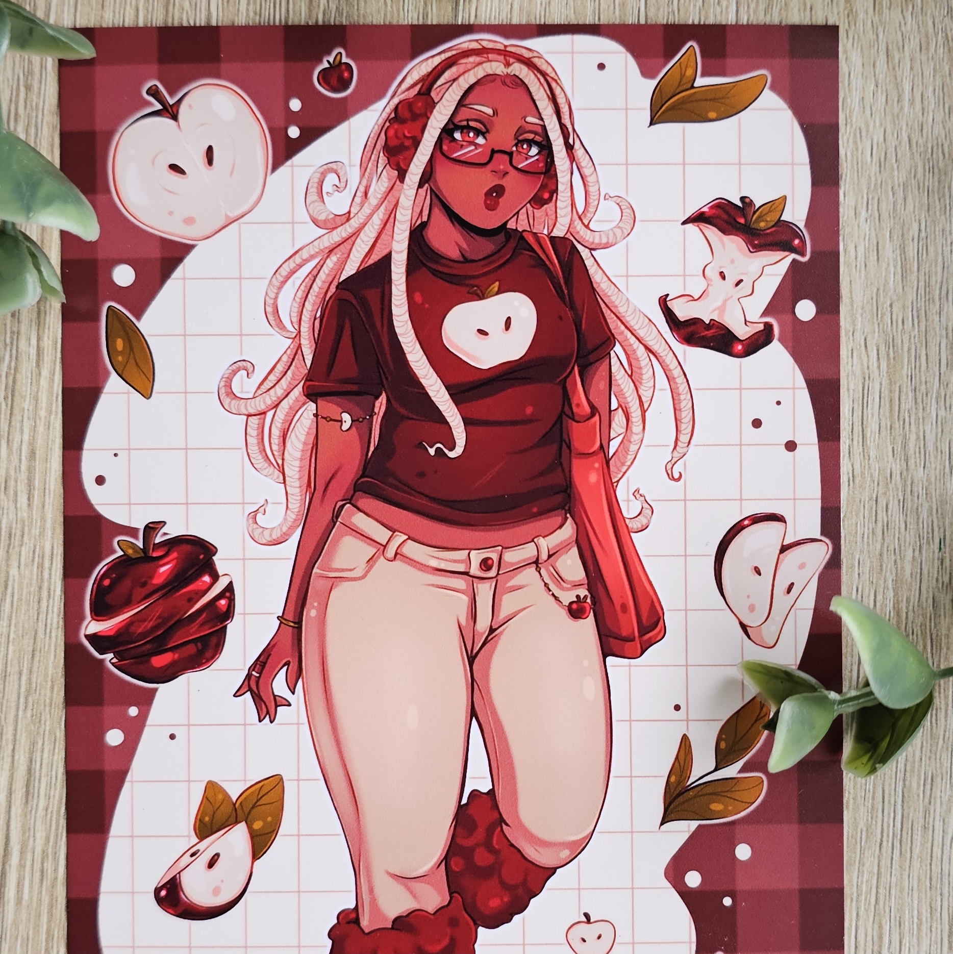 Cienna Apple Print