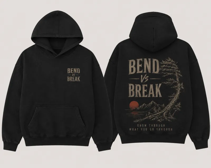 BLACK HOODIE