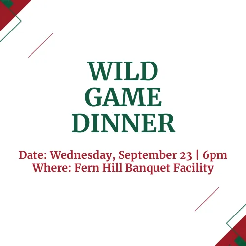 Wild Game Dinner Tickets