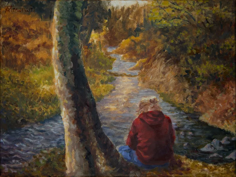 Boy by the Creek